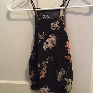 Brandy Melville Floral Halter Top